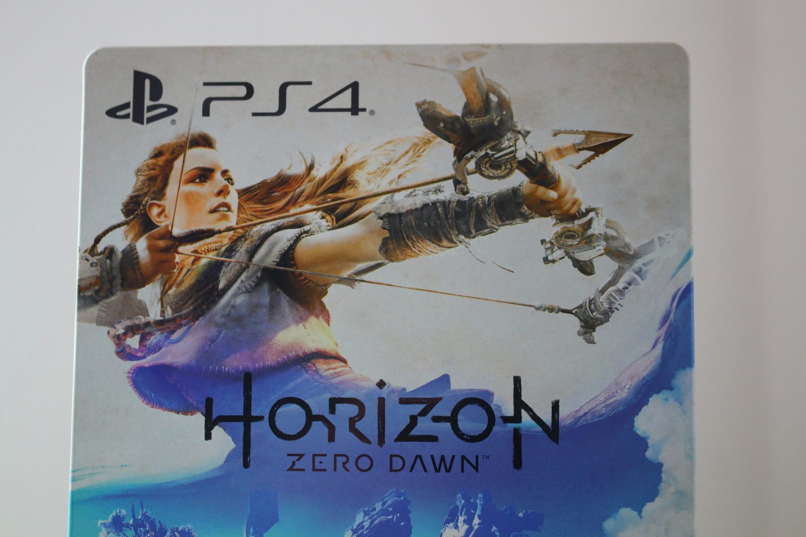Zoom sur le steelbook de Horizon Zero Dawn Je suis un